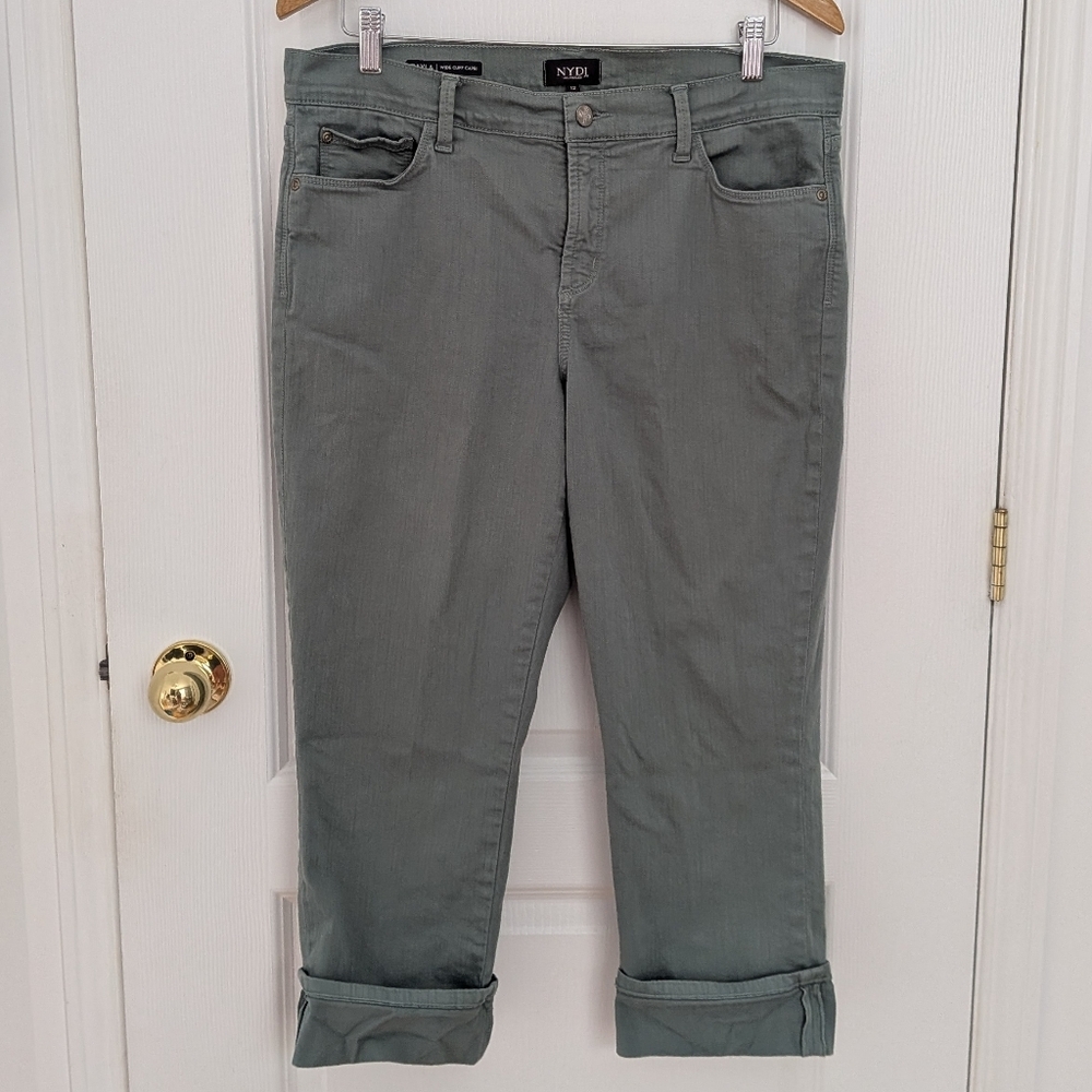 NYDJ Dayla Wide Leg Capri Jeans – Size 12 #158
